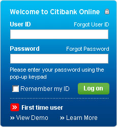 Citibank Online Login
