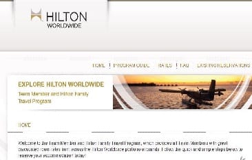 Go Hilton Login - TMTP Team Member Booking - Employee Travel Program ...