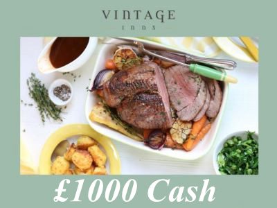 Vintage inns survey £1000