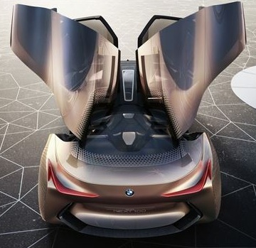 BMW Self Driving iNext Electric Car