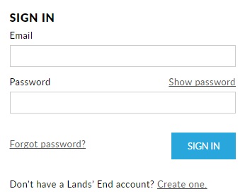 Lands End My Account