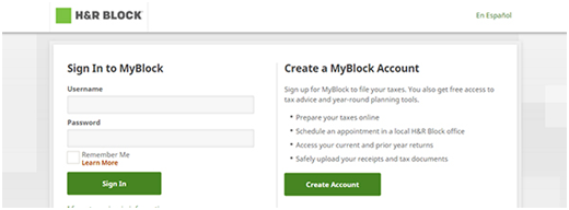 Sign Up for MyBlock Account