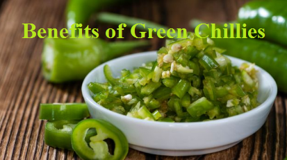 Fresh Green Chillies Health Benefits