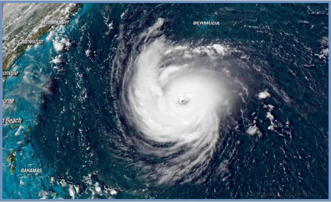 Hurricane Florence Satellite Image
