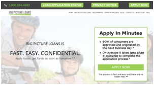 big picture loans login
